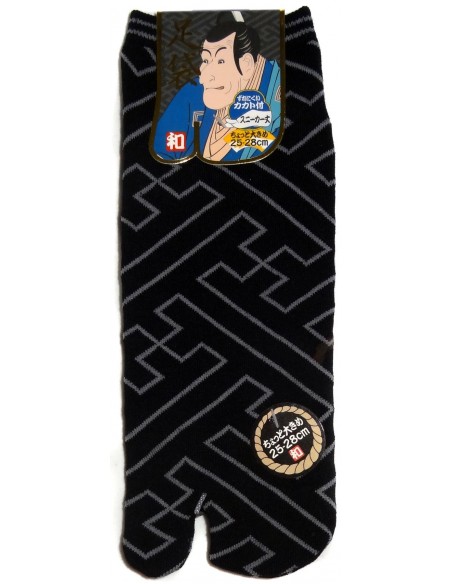 Chaussettes japonaises Tabi - Du 39 au 43 - Fusuma Gara - chaussettes orteils Chaussettes japonaises Tabi - Du 39 au 43 - Fusuma Gara - chaussettes orteils