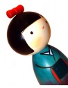 Poupée Kokeshi - Ajisai Warabe - Poupée japonaise en bois