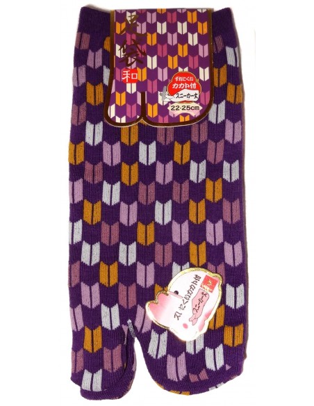 Chaussettes japonaises Tabi - Du 35 au 39 - Motifs Yagasuri - Chaussettes orteils Chaussettes japonaises Tabi - Du 35 au 39 - Motifs Yagasuri - Chaussettes orteils