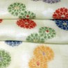 Gauze towel 90x34 cm - Chrysanthemums