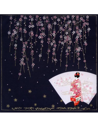 Furoshiki 50x50 - Maiko. Tissu japonais furoshiki