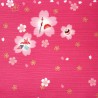 Furoshiki 50x50 - Maiko et Sakura. Tissu japonais furosiki