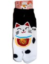 Tabi socks Size 39 to 43 - Maneki Neko. Split toes Japanese socks.