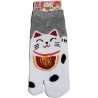 Tabi socks Size 39 to 43 - Maneki Neko. Split toes Japanese socks.