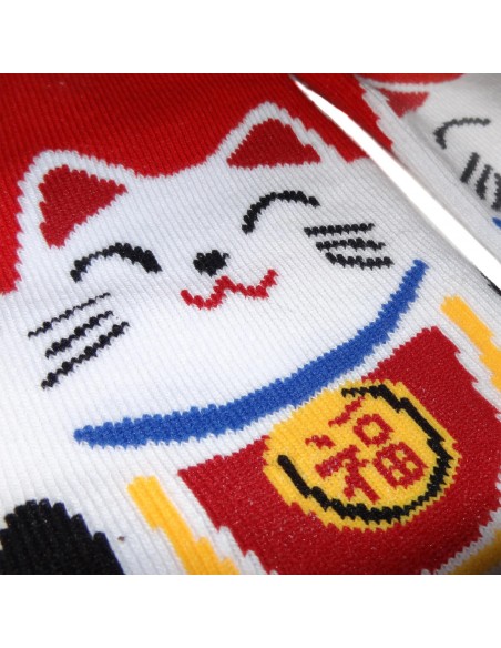 Chaussettes japonaises Tabi - Du 35 au 39 - Maneki Neko. Chaussettes avec orteils séparés