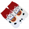 Tabi socks Size 39 to 43 - Maneki Neko. Split toes Japanese socks.