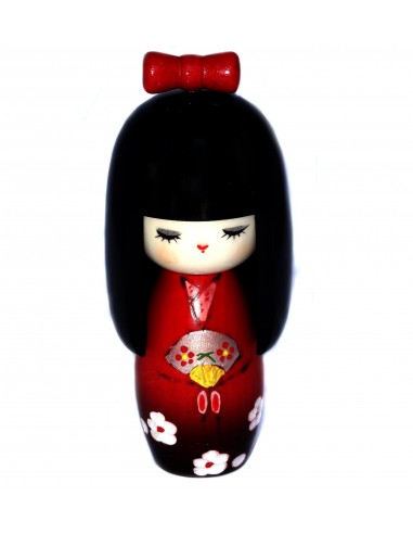 Poupée Kokeshi - Mai. Poupées japonaises en bois.