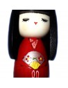 Kokeshi doll - Mai. Japanese wooden dolls.