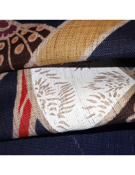 Japanese interior : hanging tapestry - Kabuto - 45x120 Japanese interior : hanging tapestry - Kabuto - 45x120