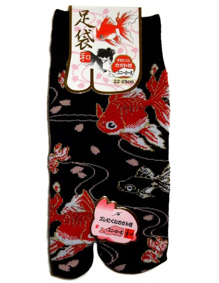 Tabi socks - Size 35 to 39 - Kingyo prints. Split toes socks. Tabi socks - Size 35 to 39 - Kingyo prints. Split toes socks.