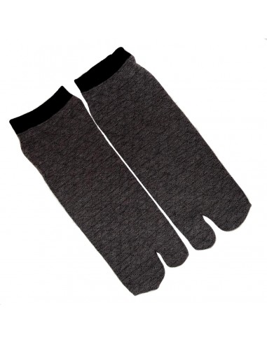 Tabi socks Size 39 to 43 - Tama Shibori patterns. Japanese split toes socks.