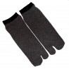 Tabi socks Size 39 to 43 - Tama Shibori patterns. Japanese split toes socks.