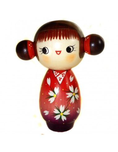 Kokeshi doll - Sakura fragrances. Traditional Japanese wooden doll