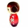 Kokeshi doll - Sakura fragrances. Traditional Japanese wooden doll