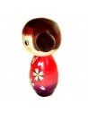 Kokeshi doll - Sakura fragrances. Traditional Japanese wooden doll