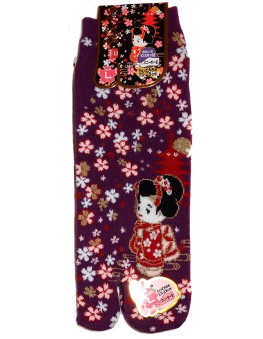 Chaussettes japonaises et chaussettes tabi - Du 35 au 39 - Kawai Maiko