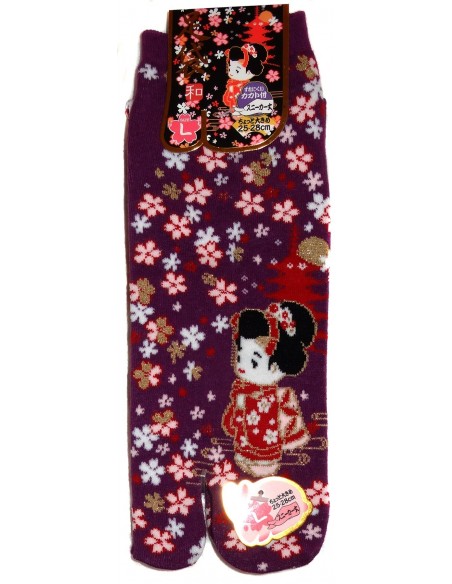 Chaussettes japonaises et chaussettes tabi - Du 35 au 39 - Kawai Maiko Chaussettes japonaises et chaussettes tabi - Du 35 au 39 - Kawai Maiko