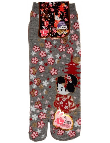 Chaussettes japonaises et chaussettes tabi - Du 35 au 39 - Kawai Maiko