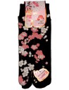 Chaussettes japonaises Tabi - Du 35 au 39 - Motifs de fleurs de cerisier