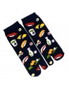 Chaussettes japonaises Tabi - Du 39 au 43 - Sushi & Co. Chaussettes pour tongs à orteils séparés.