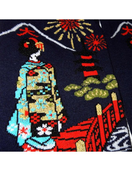 Chaussettes japonaises Tabi - Du 39 au 43 - Daimonji Maiko. Chaussettes à orteils séparés pour tongs. Chaussettes japonaises Tabi - Du 39 au 43 - Daimonji Maiko. Chaussettes à orteils séparés pour tongs.