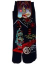 Chaussettes japonaises Tabi - Du 39 au 43 - Daimonji Maiko. Chaussettes à orteils séparés pour tongs.