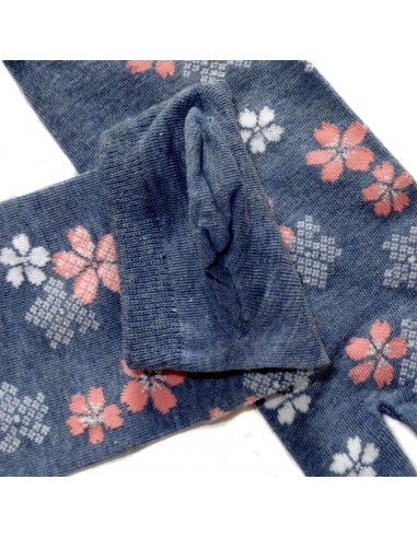 Chaussettes japonaises Tabi - Du 35 au 39 - Sakur. Chaussettes à orteils pour tongs.