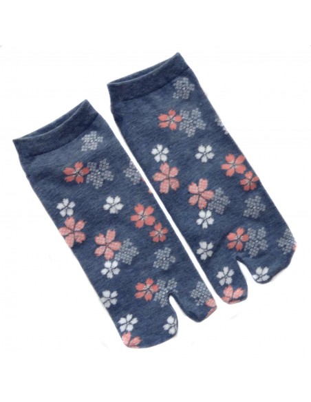 Chaussettes japonaises Tabi - Du 35 au 39 - Sakur. Chaussettes à orteils pour tongs. Chaussettes japonaises Tabi - Du 35 au 39 - Sakur. Chaussettes à orteils pour tongs.