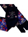 Chaussettes Tabi mi-mollet - Du 35 au 39 - Maiko. Chaussettes pour tong avec orteils séparés.