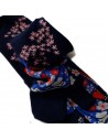 Chaussettes Tabi mi-mollet - Du 35 au 39 - Maiko. Chaussettes pour tong avec orteils séparés.