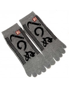 5-toes socks - Size 39 to 43 - Kamawanu print 2