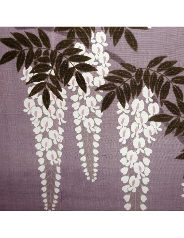 Linen parma Noren - Shirafuji. Japanese curtains