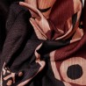Furoshiki 50x50 brown - Namazu. Japanese wrapping cloth.