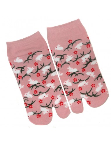 Tabi socks - Size 35 to 39 - Kusa Usagi. Japanese split toe socks