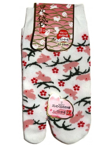 Tabi socks - Size 35 to 39 - Kusa Usagi. Japanese split toe socks
