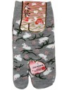 Chaussettes japonaises Tabi - Du 35 au 39 - Kusa Usagi. Chaussettes à orteils séparés.