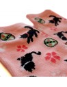 Kid's Tabi Japanese socks -  Cat and Temari - Size 26 to 35