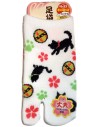 Kid's Tabi Japanese socks -  Cat and Temari - Size 26 to 35