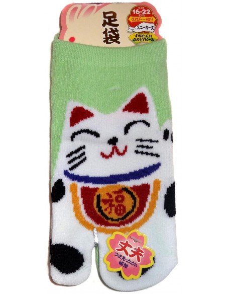 Chaussettes japonaises tabi enfants - Pointure 26 à 35 - Maneki Neko Chaussettes japonaises tabi enfants - Pointure 26 à 35 - Maneki Neko