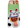 Kid's Tabi Japanese socks -  Maneki Neko - Size 26 to 35