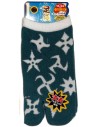 Kid's Tabi Japanese socks -  Shuriken - Size 26 to 35