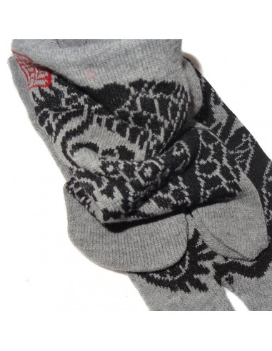 Chaussettes japonaises tabi enfants - Pointure 26 à 35 - Dragon