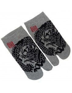 Chaussettes japonaises tabi enfants - Pointure 26 à 35 - Dragon 2