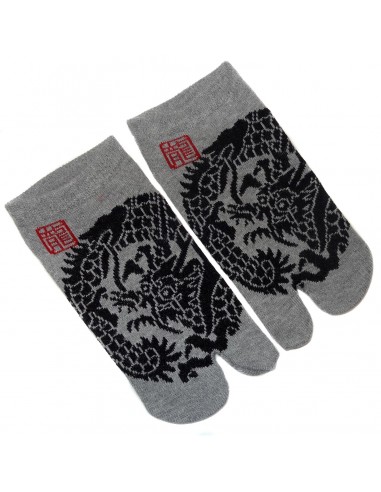 Chaussettes japonaises tabi enfants - Pointure 26 à 35 - Dragon