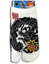 Kid's Tabi Japanese socks -  Dragon - Size 26 to 35