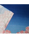 Furoshiki 50x50 - Mount Fuji and Sakura. Japanese wrapping cloth.