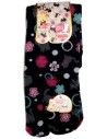 Tabi socks - Size 35 to 39 - Kittens prints. Split toes Japanese socks