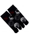 Tabi socks Size 39 to 43 - Usagi Kamon prints. Split toes socks