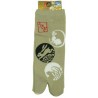 Chaussettes japonaises tabi - Du 39 au 43 - Usagi Kamon. Chaussettes à orteils séparés.