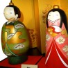 Kokeshi dolls - Tachibina. Traditional Japanese wooden dolls.